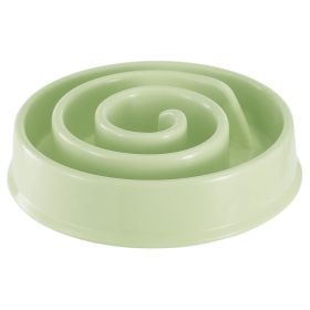Slow Feeder Healthy Dog Bowl Happy Hunting Fun Puzzle Maze Bowl for Water Food 7.68in in Diameter 10.5oz in Capacity for Small Medium Dogs Slow Feeder Healthy Dog Bowl Happy Hunting Fun Puzzle Maze Bowl for Water Food 7.68in in Diameter 10.5oz in Capacity for Small Medium Dogs