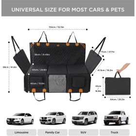 Made4Pets Dog Car Back Seat Cover Extension Pad Can Bear 400 Pounds, Waterproof And Non-slip Eight-layer Hard Bottom With Made4Pets Dog Car Back Seat Cover Extension Pad Can Bear 400 Pounds, Waterproof And Non-slip Eight-layer Hard Bottom With